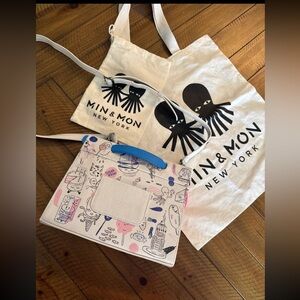 Min & Mon New York Vali Crossbody Purse Special Edition Sweet Tooth Candy Print